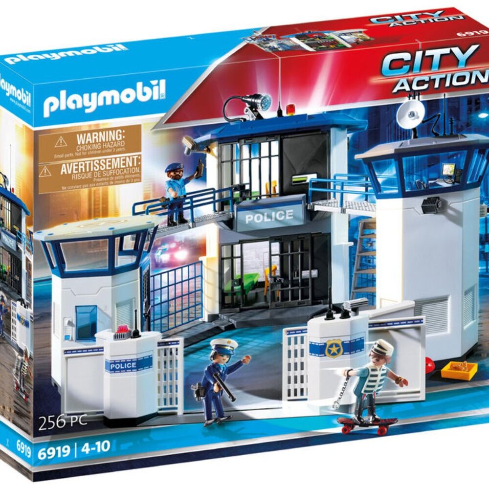 Playmobil City Action Police Command Center with Jail 6919
